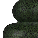 Настольная лампа зеленая с тканевым абажуром Splashes of Green Moss варинант исполнения - 1 | Loft Concept в Рязани