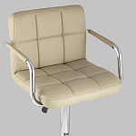 Барный стул с подлокотниками Honory Beige варинант исполнения - 7 | Loft Concept в Рязани