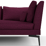 Мебельная ткань Шенилл фиолетовый цвет 138 см T4-27 варинант исполнения - 2 | Loft Concept в Рязани