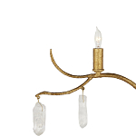 Бра с каркасом в виде веток усыпанных кристаллами Branches with Crystals варинант исполнения - 1 | Loft Concept в Рязани