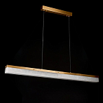 Подвесной светильник линейный из натурального камня Perfection of Geometry варинант исполнения - 5 | Loft Concept в Рязани