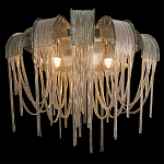 Бра с металиическими цепочками и дугообразными элементами Atlantis Chain варинант исполнения - 2 | Loft Concept в Рязани