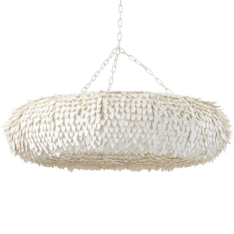 Люстра White Bionic Cloud Petals Chandelier Белый Молочный в Рязани | Loft Concept 