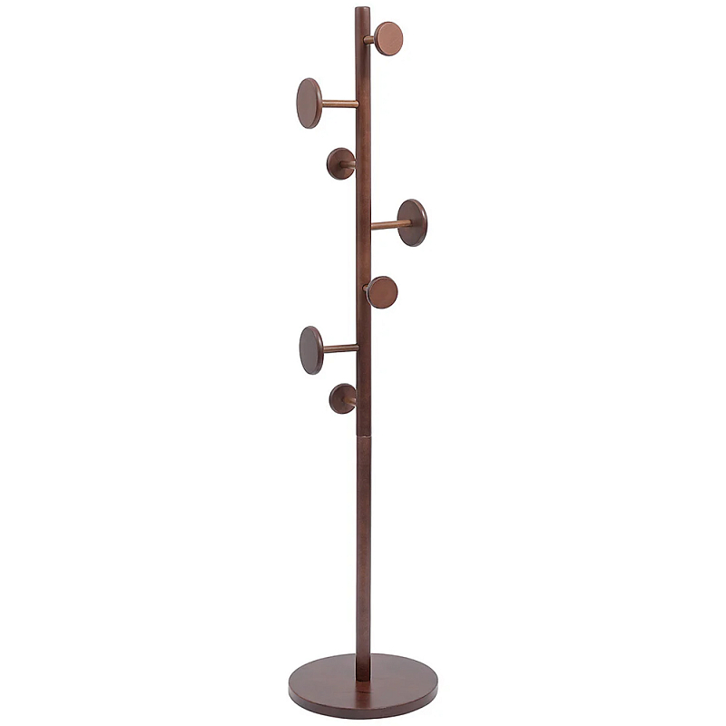 Напольная вешалка из древесины бука Unique Shaped Furniture Floor Hanger Коричневый Орех Напольная вешалка из древесины бука Unique Shaped Furniture Floor Hanger Коричневый Орех в Рязани | Loft Concept