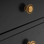 Прикроватная тумба Вlues Black варинант исполнения - 3 | Loft Concept в Рязани