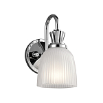 Бра с матовым ребристым плафоном в форме колокола Kichler варинант исполнения - 1 | Loft Concept в Рязани