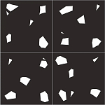 Плитка с узором Осколки варинант исполнения - 2 | Loft Concept в Рязани