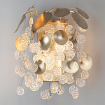 Бра с декоративными подвесками из прозрачного стекла в форме монеток FAIRYTREE Light варинант исполнения - 3 | Loft Concept в Рязани