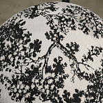 Стул обеденный деревянный с цветочной обивкой Foshan Chair варинант исполнения - 3 | Loft Concept в Рязани