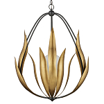 Люстра грушевидной формы с волнистыми листьями Foliage of Leaf Forms варинант исполнения - 3 | Loft Concept в Рязани