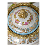 Шкатулка фарфоровая с цветочной росписью Eden Garden варинант исполнения - 4 | Loft Concept в Рязани