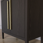 Современный Буфет Primo с 2 дверцами Темный орех варинант исполнения - 4 | Loft Concept в Рязани