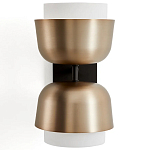 Бра из металла с 2-мя плафонами Wilona Duo Wall Lamp варинант исполнения - 3 | Loft Concept в Рязани
