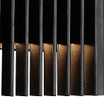 Светодиодное бра из металла черного цвета Delightfull варинант исполнения - 6 | Loft Concept в Рязани