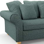 Мебельная ткань Шенилл бирюзовый цвет 138 см T4-31 варинант исполнения - 7 | Loft Concept в Рязани