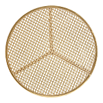 Столик приставной золотистый с орнаментом на столешнице Tanzania варинант исполнения - 2 | Loft Concept в Рязани