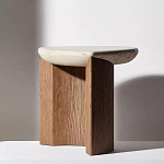 Дизайнерский журнальный стол полукруглой формы Pokun варинант исполнения - 1 | Loft Concept в Рязани