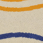 Плед хлопковый по мотивам эвенских орнаментов Ural and Siberian Patterns варинант исполнения - 4 | Loft Concept в Рязани