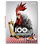 Книга обзор лучших иллюстраторов 100 Illustrators Bibliotheca Universalis варинант исполнения - 1 | Loft Concept в Рязани