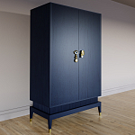 Платяной шкаф Elsa Dreams Blue с 2-мя фасадами варинант исполнения - 1 | Loft Concept в Рязани