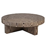 Столик журнальный круглый с полосатым узором Zebroids варинант исполнения - 6 | Loft Concept в Рязани