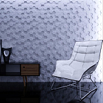 Гипсовая 3D Панель M-44 варинант исполнения - 2 | Loft Concept в Рязани