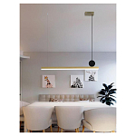 Люстра линейная светодиодная в минималистичном стиле New Age of Light варинант исполнения - 4 | Loft Concept в Рязани