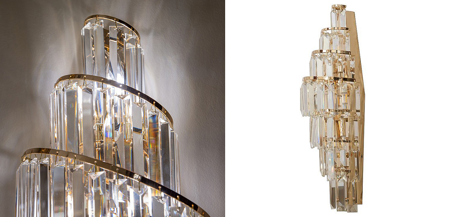 Бра Odeon Cascade Wall Lamp Left Бра Odeon Cascade Wall Lamp Left - Loft-Concept в Рязани