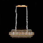 Люстра овальной формы хрустальная в неоклассическом стиле Majesty варинант исполнения - 2 | Loft Concept в Рязани