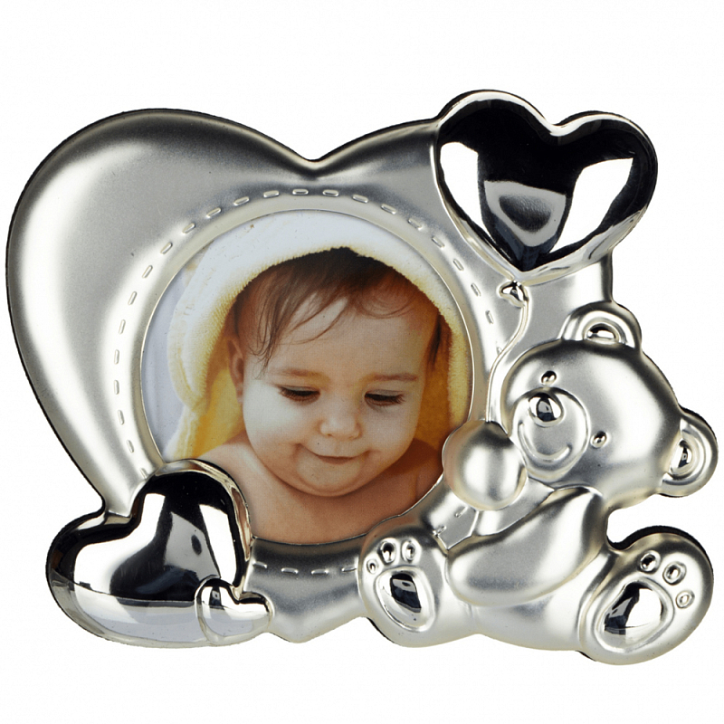 Фоторамка детская Childhood Corner My Heart Серебристый Фоторамка детская Childhood Corner My Heart Серебристый в Рязани | Loft Concept