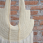 Аксессуар настенный в Эко стиле Белый wall decor White dress варинант исполнения - 4 | Loft Concept в Рязани