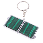 Зеркало брелок складное двухстороннее из натурального камня Малахит Stone Mirrors варинант исполнения - 5 | Loft Concept в Рязани