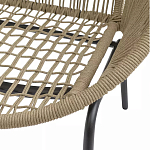 Кресло плетеное круглое Round Wicker Chair варинант исполнения - 6 | Loft Concept в Рязани