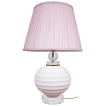 Настольная лампа керамическая Pink lampshade варинант исполнения - 1 | Loft Concept в Рязани