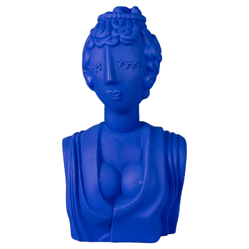 Скульптура Seletti Bust Poppea Blue Синий Скульптура Seletti Bust Poppea Blue Синий в Рязани | Loft Concept
