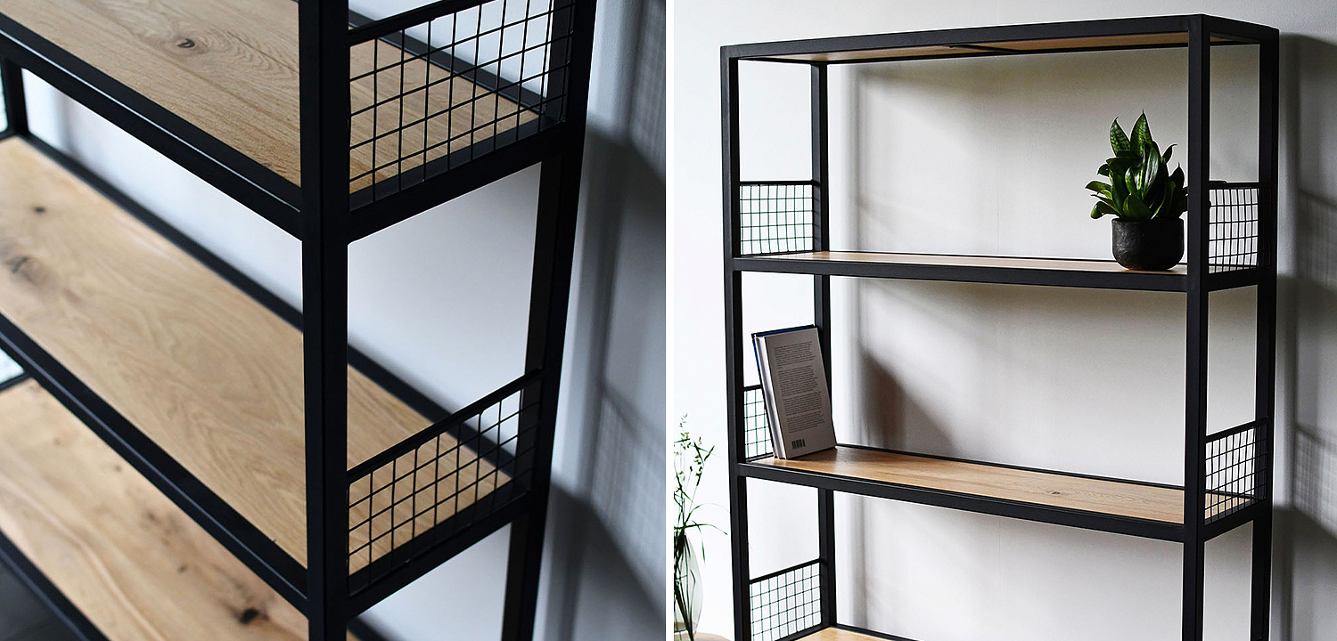 Стеллаж Richie Industrial Metal Rust Rack Стеллаж Richie Industrial Metal Rust Rack - Loft-Concept в Рязани
