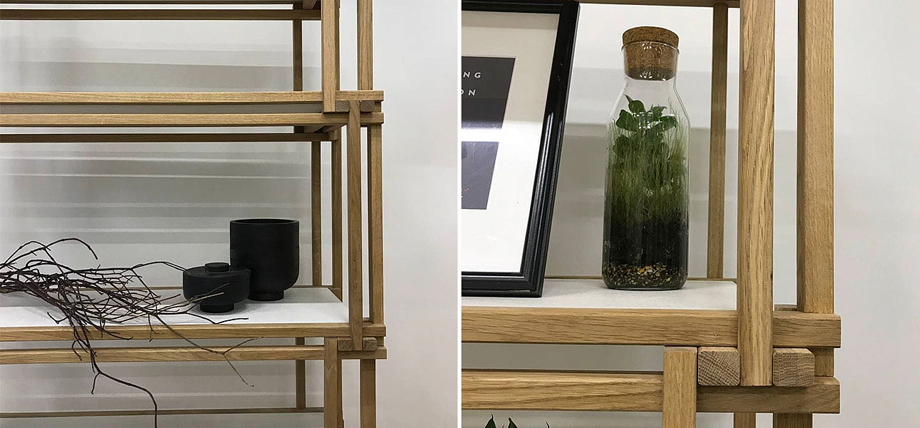 Стеллаж кубические сечения Ernie Стеллаж кубические сечения Ernie - Loft-Concept в Рязани