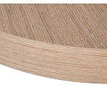 Столик журнальный круглый со светлым шпоном Light Veneer Table варинант исполнения - 4 | Loft Concept в Рязани