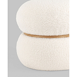 Пуф Полли S тедди белый варинант исполнения - 2 | Loft Concept в Рязани