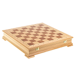 Шахматы Северные народы в ларце из натурального бука Decorative Thematic Chess варинант исполнения - 8 | Loft Concept в Рязани