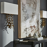 Бра Brass Eucalyptus Branches Lampshade Wall Lamp варинант исполнения - 3 | Loft Concept в Рязани