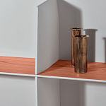 Дизайнерский стеллаж с вертикальными и горизонтальными полками Gio Ponti D.357.1 D.357.2 Rack варинант исполнения - 2 | Loft Concept в Рязани