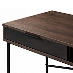 Стол рабочий в стиле лофт с ящиком и нишей для хранения Urban Style Space 2 варинант исполнения - 2 | Loft Concept в Рязани