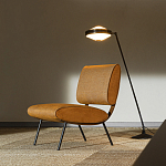 Дизайнерское кресло без подлокотников Gio Ponti ROUND D.154.5 Armchair варинант исполнения - 7 | Loft Concept в Рязани