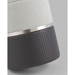 Пуф Mauldine с ящиком серо-черный с экокожей варинант исполнения - 3 | Loft Concept в Рязани