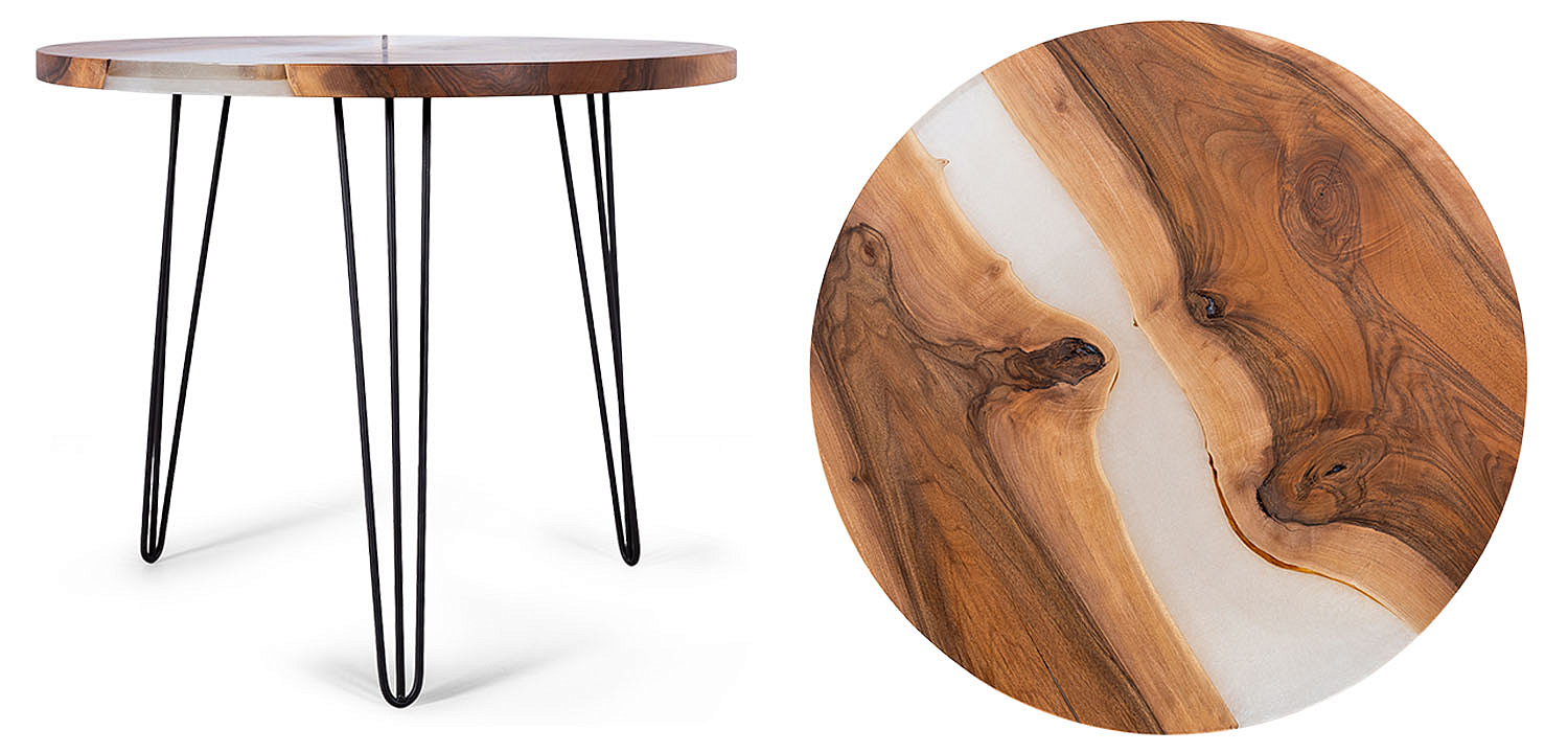 Обеденный стол Dinner Table Round River Collection Обеденный стол Dinner Table Round River Collection - Loft-Concept в Рязани