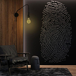 Барельеф FINGERPRINT варинант исполнения - 3 | Loft Concept в Рязани