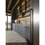 Кухонный гарнитур с раздвижными дверцами TIVALÌ 2.0 BY YABU PUSHELBERG Dada Engenereed Kitchen варинант исполнения - 3 | Loft Concept в Рязани