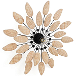 Настенный светильник с плетеным декором Wicker Leaves Wall Lamp варинант исполнения - 1 | Loft Concept в Рязани