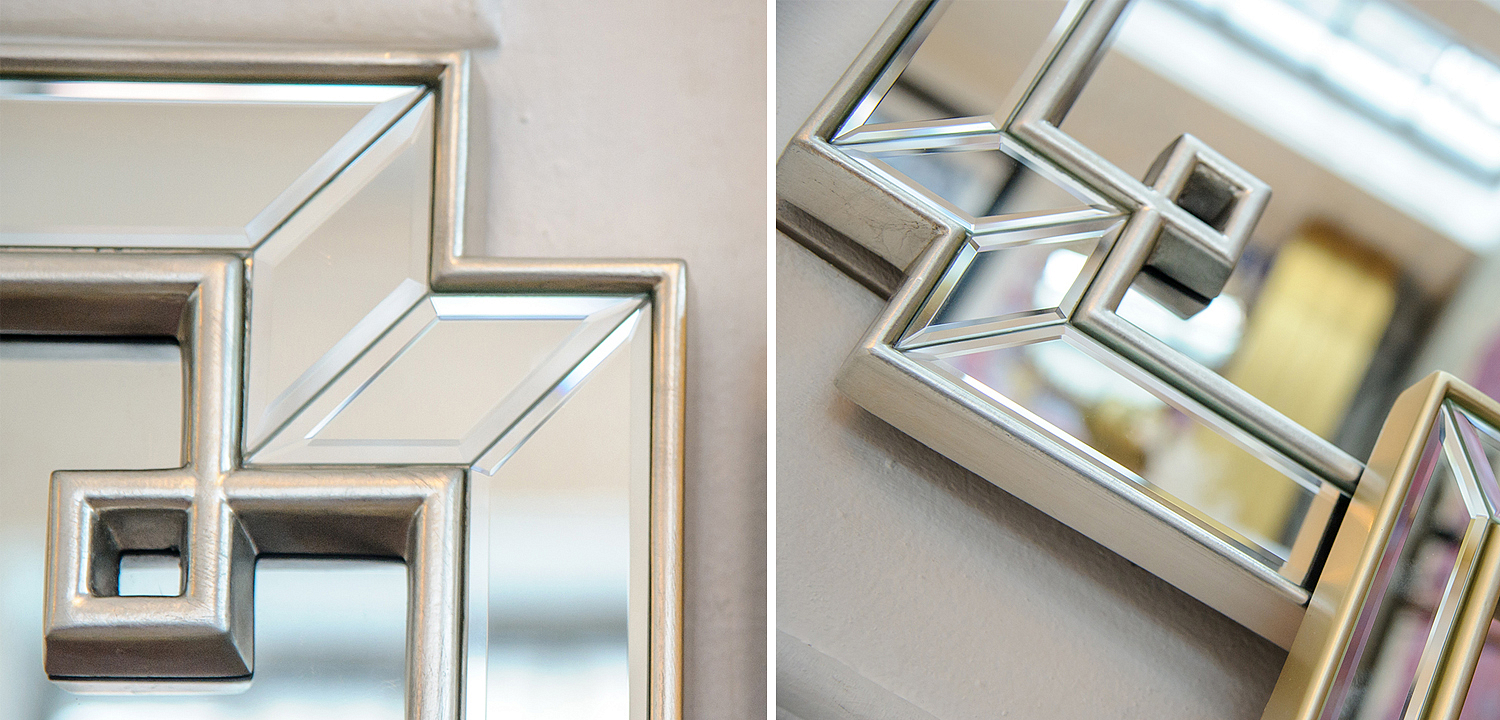 Зеркало Wallace Mirror silver Зеркало Wallace Mirror silver - Loft-Concept в Рязани
